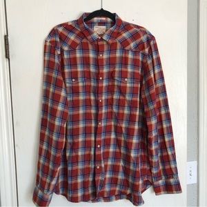 Lucky Brand Western Button Down